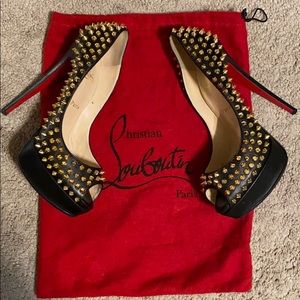 Sexy Spiked Red Bottoms